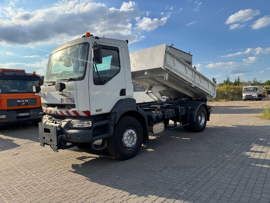 Renault Kerax 270 DCi Wywrotka 3 str 2002 r. SPECJALNY  Premium Solarka Piaskarka Pług Pługo Piaskarka Kerax