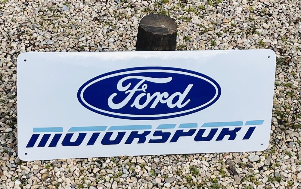 Placa esmaltada Ford Motorsport