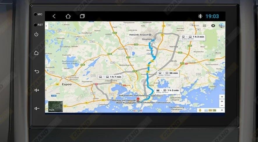 Автомагнитола GRANDnavi 7"2Din Android Wi Fi Gps 2.5D экран FM(2/32GB)