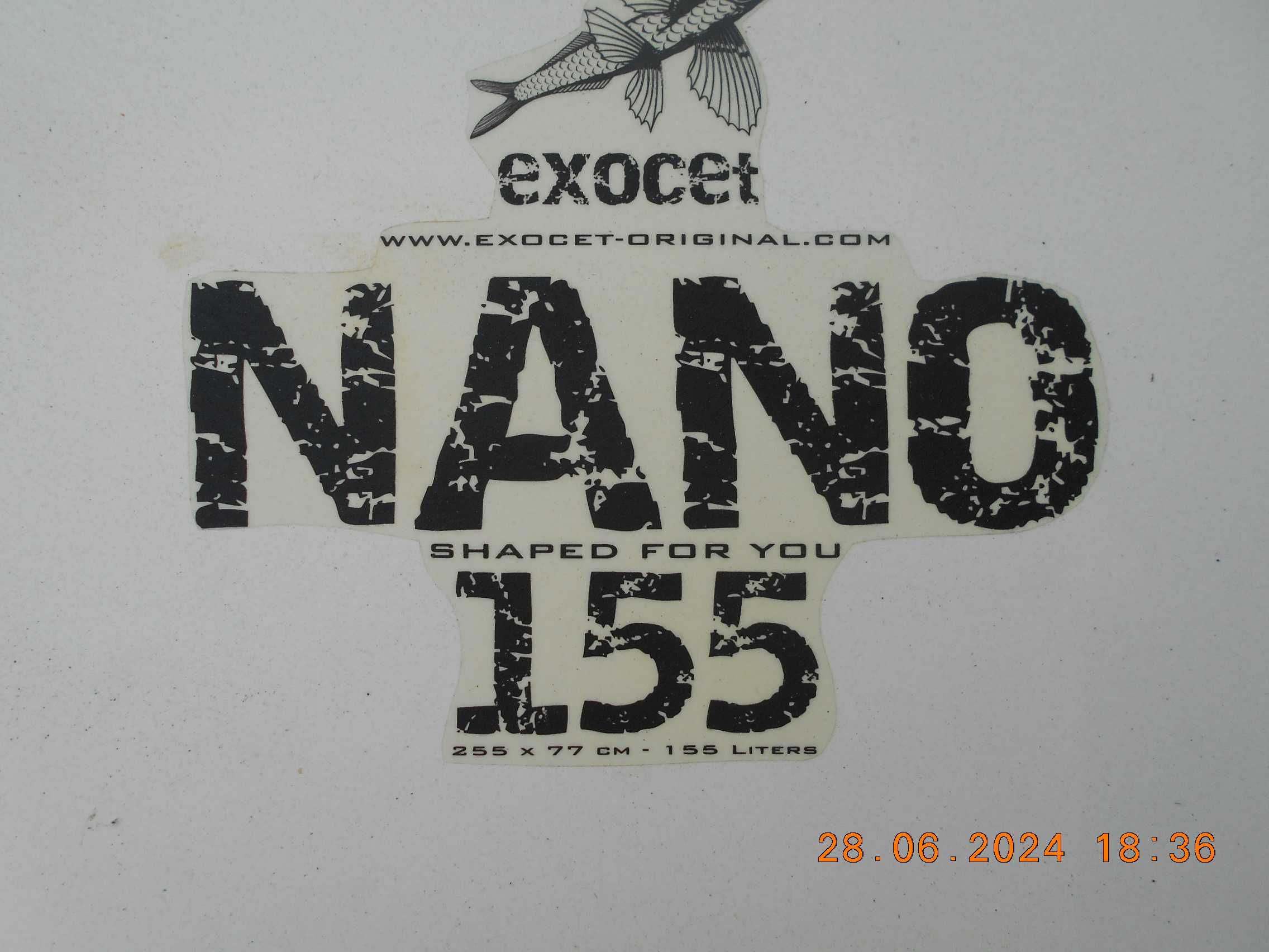 deska windsurfingowa Exocet model NANO 155 L