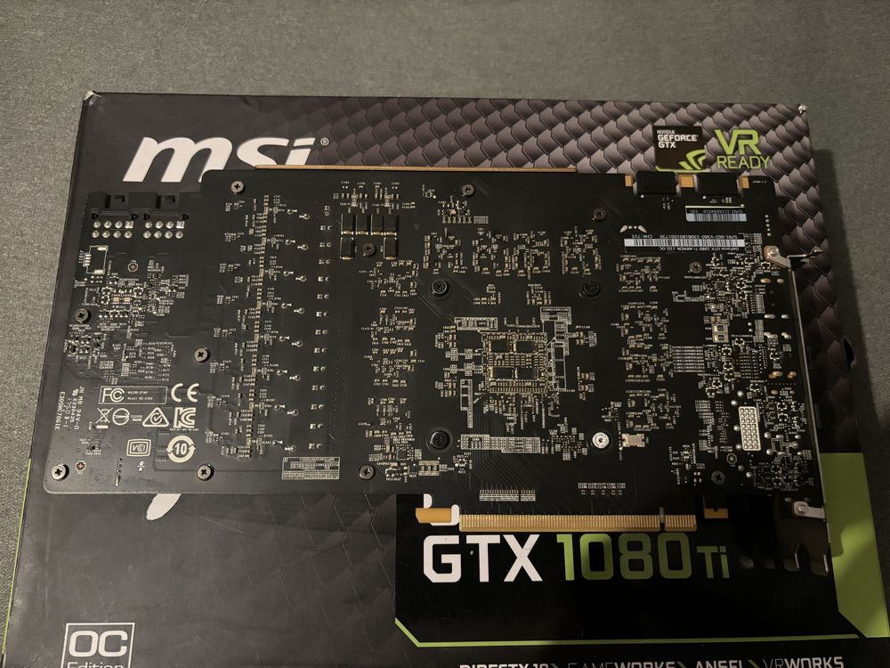 Karta Graficzna MSI Geforce GTX 1080 Ti Armor OC 11GB