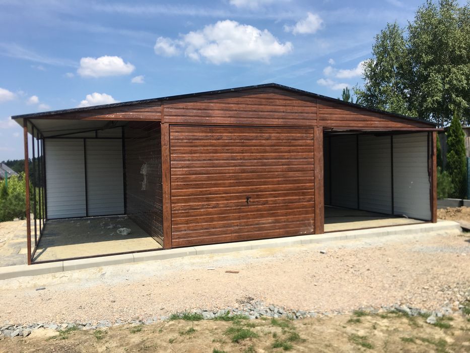 Garaż blaszany 3x5 Transport, montaż Gratis