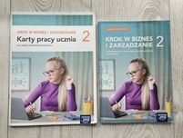 Krok w biznes i zarządzanie 2, podręczni + karty pracy 2k 2