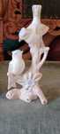 figurka  wys 20,5cm i 17 podstaw.9/7,5/4 PORZELLAN HANDARBEIT Classic