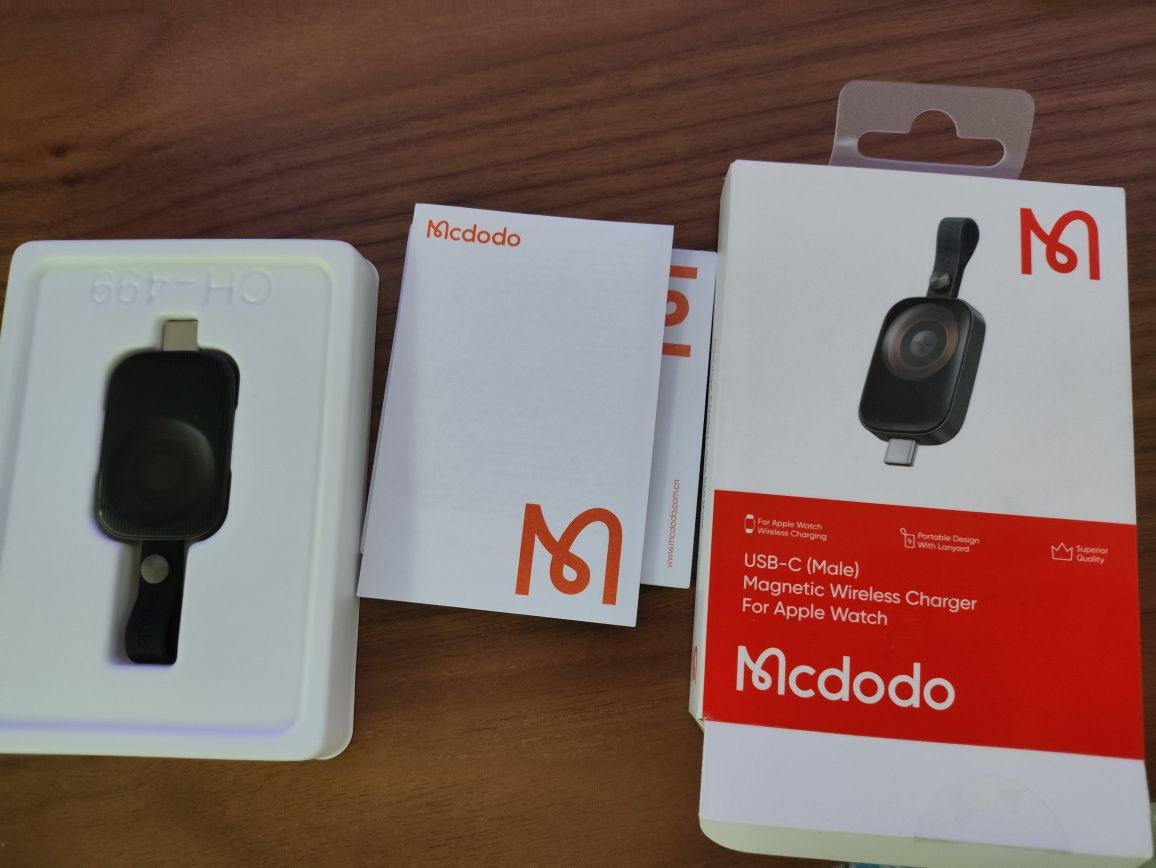 Carregador sem fios iWatch USB C portátil magnético para Apple Watch