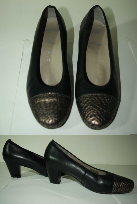 2 pares de sapatos de senhora,  da marca Ara, usados