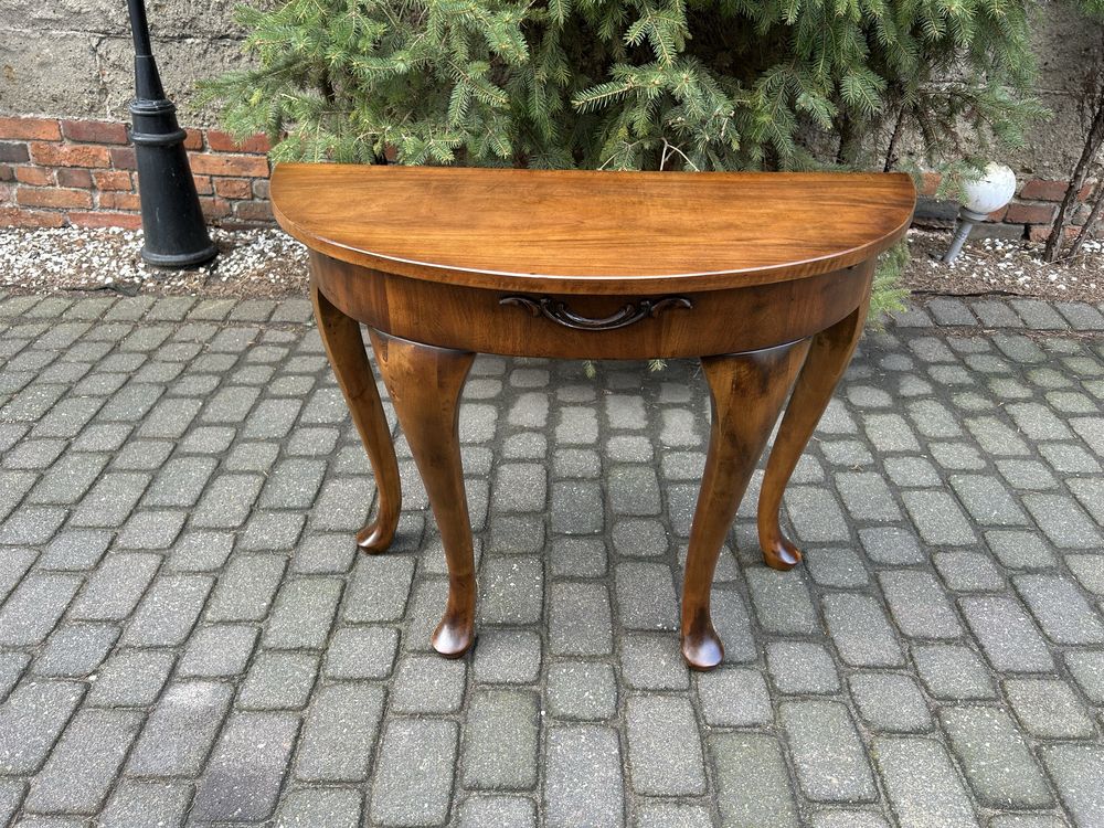 Stylowa Konsola Ludwikowska Komoda Ludwik Chippendale Po Renowacji