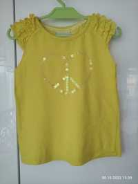 Żółta bluzeczka r 104