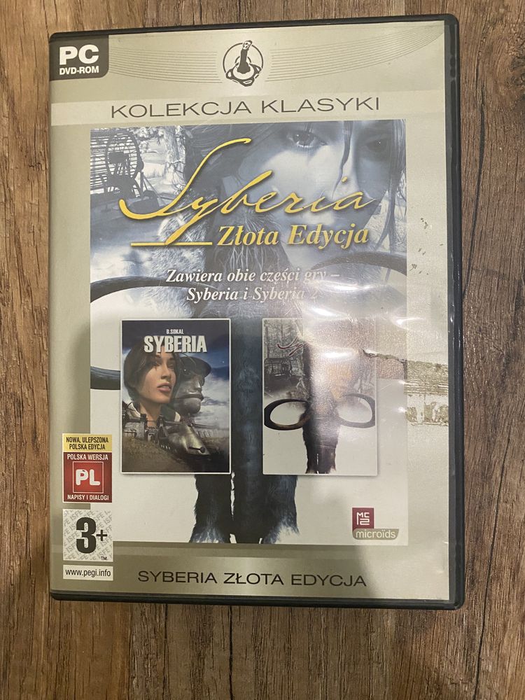 Gra Syberia i Syberia II PC ZŁOTA EDYCJA