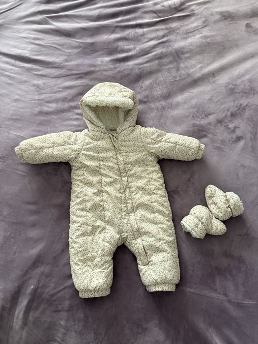 Зимовий комбінезон zara 3-6 місяців