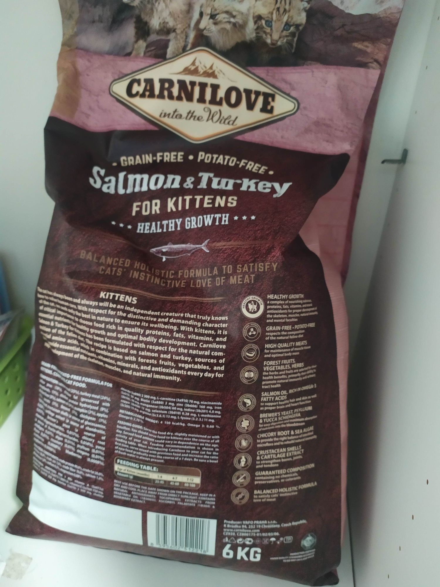 Carnilove sucha karma dla kota salmon&turkey łosoś i indyk 1kg