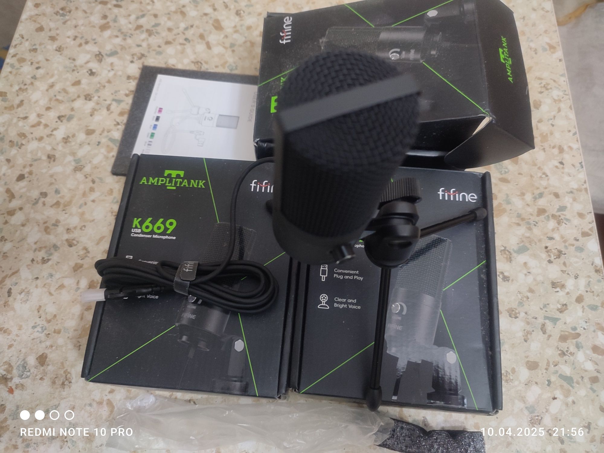 Fifine K669 Конденсаторный Микрофон