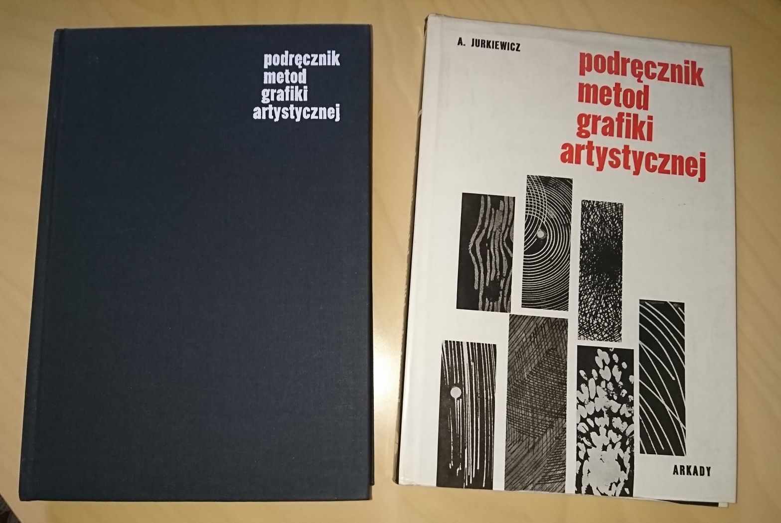 Podręcznik metod grafiki artystycznej A Jurkiewicz 1975 Arkady