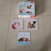 Puzzle Trefl Sweet&Lovely 3in1 4+