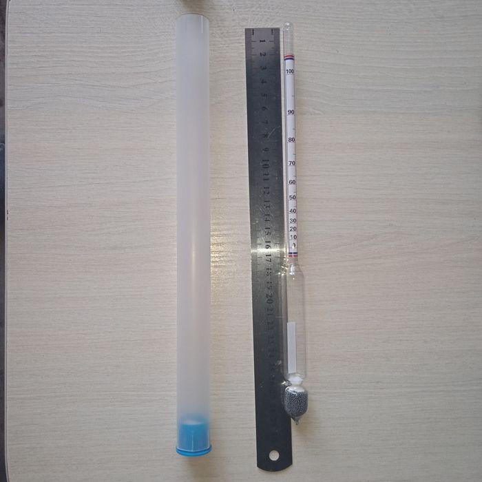 Ареометр для спирта бытовой, АСП 0-100%, набор ариометров, сахоромер.