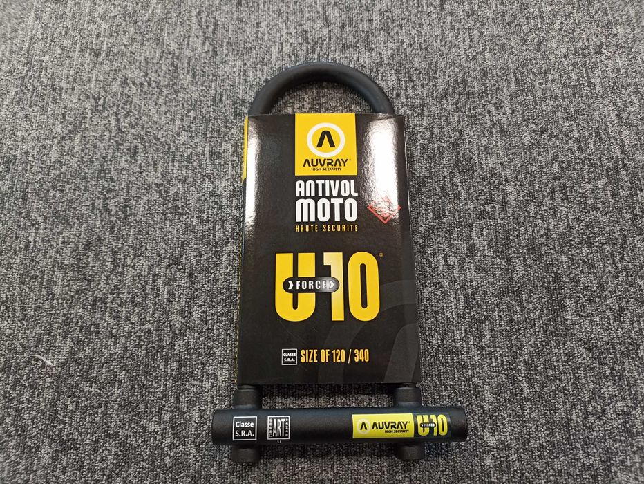 U-lock UFD120340 - zabezpieczenie antykradzieżowe do roweru-motocykla