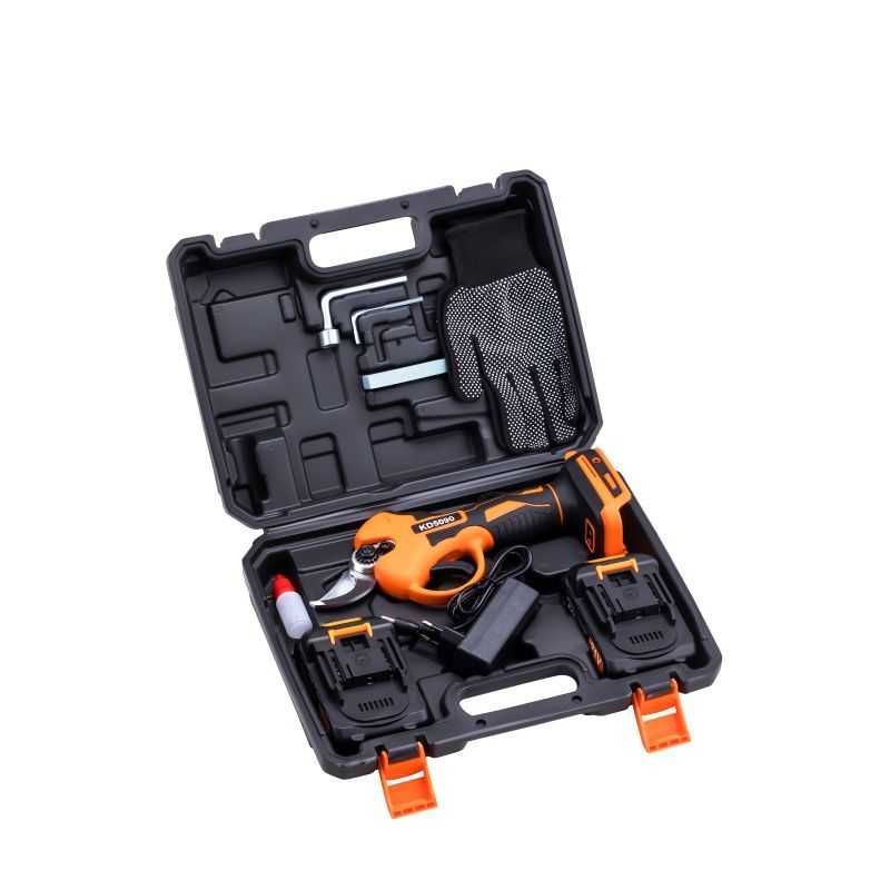 SEKATOR AKUMULATOROWY ogrodowy 2x bateria 21V 2Ah KD5090