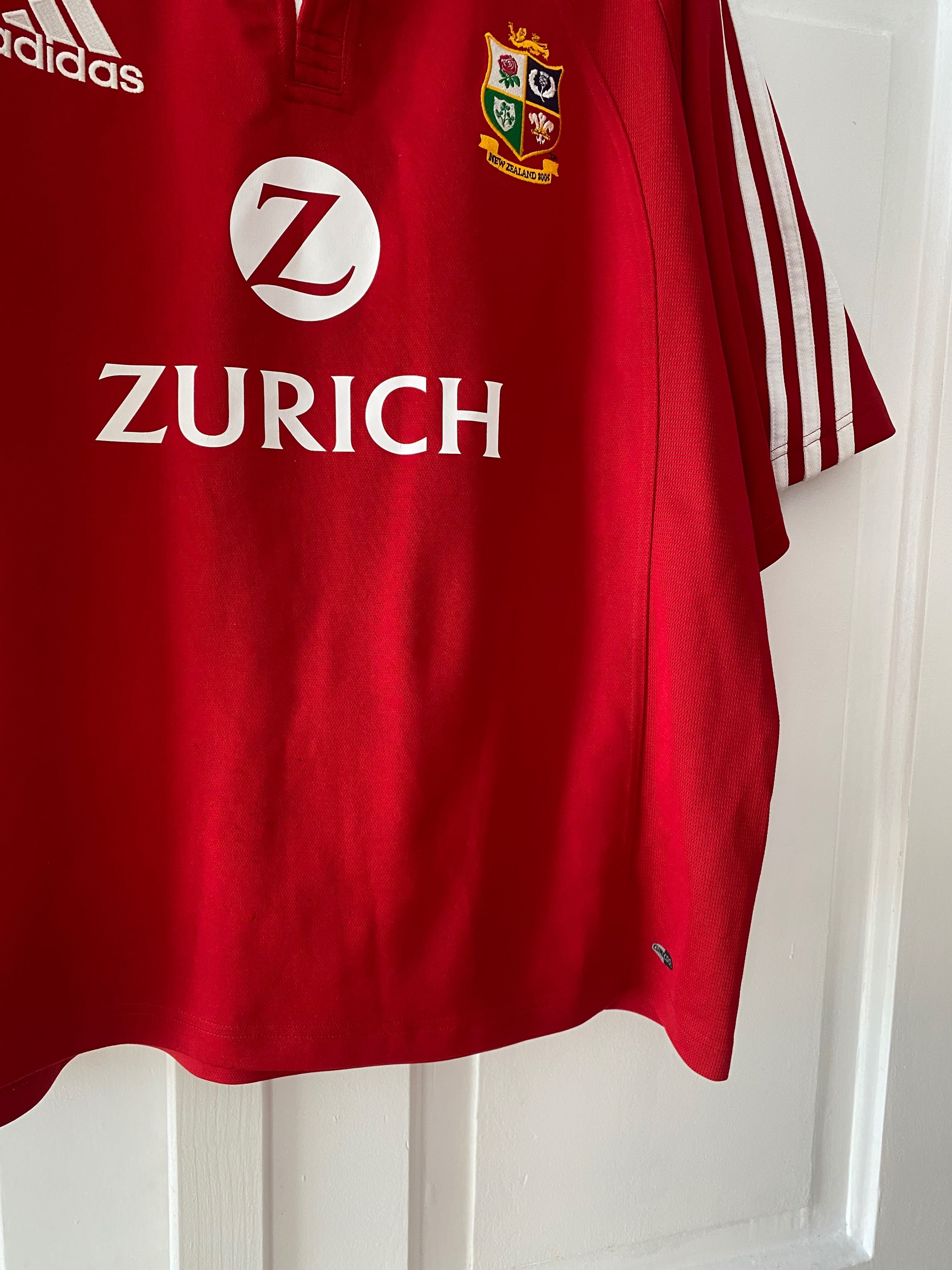 Koszulka Adidas Rugby Jersey Zurich Homme Grand Nouvelle-Zélande 2005