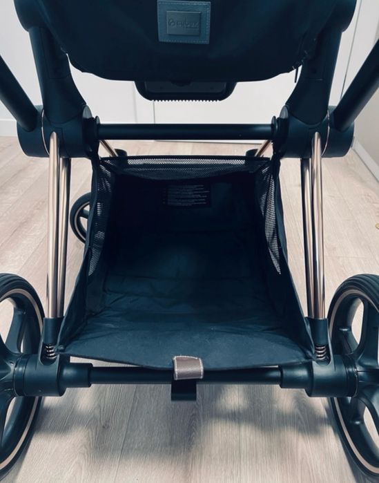 Wózek Cybex Priam 4.0 deep black rose gold
