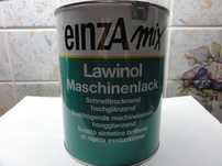 Цена снижена!Краска базовая  einZA mix, 1 л.Светл зелёная.Из Германии!