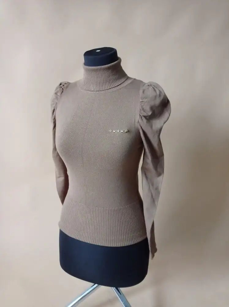 Гольф женский водолазка тонкий свитер размер S хлопок
