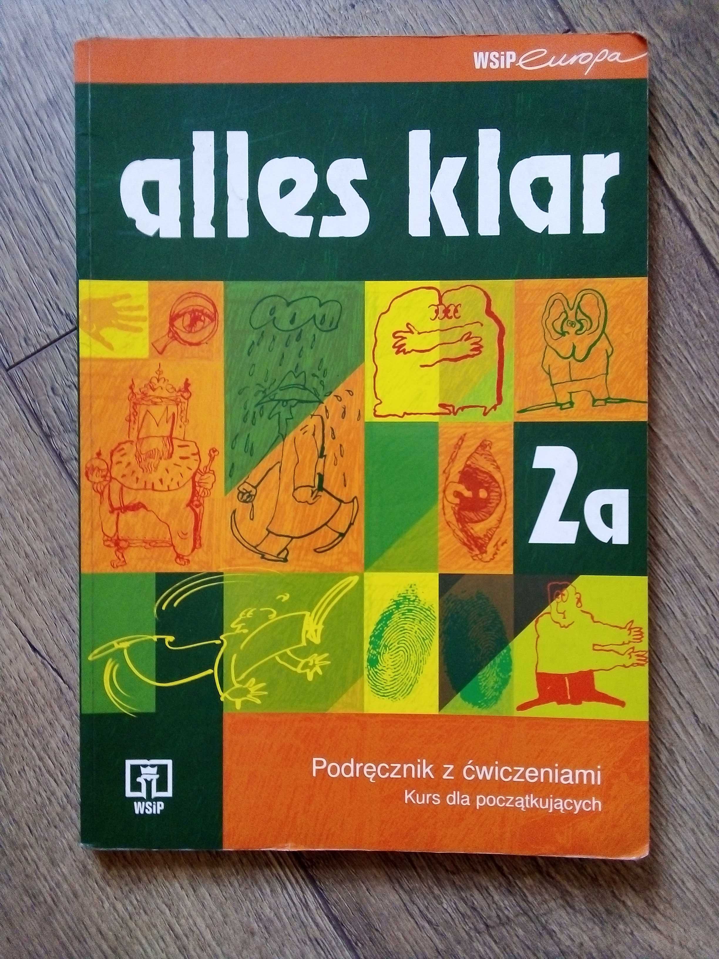 Podręcznik z ćwiczeniami do j. niemieckiego - alles klar 2a
