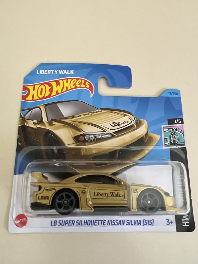 Hot Wheels Nissan Silvia złoty