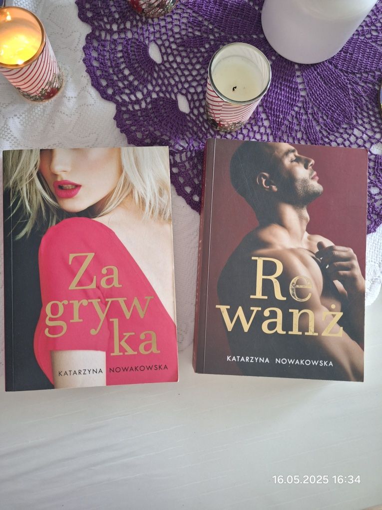 Zagrywka i Rewanż Katarzyna Nowakowska
