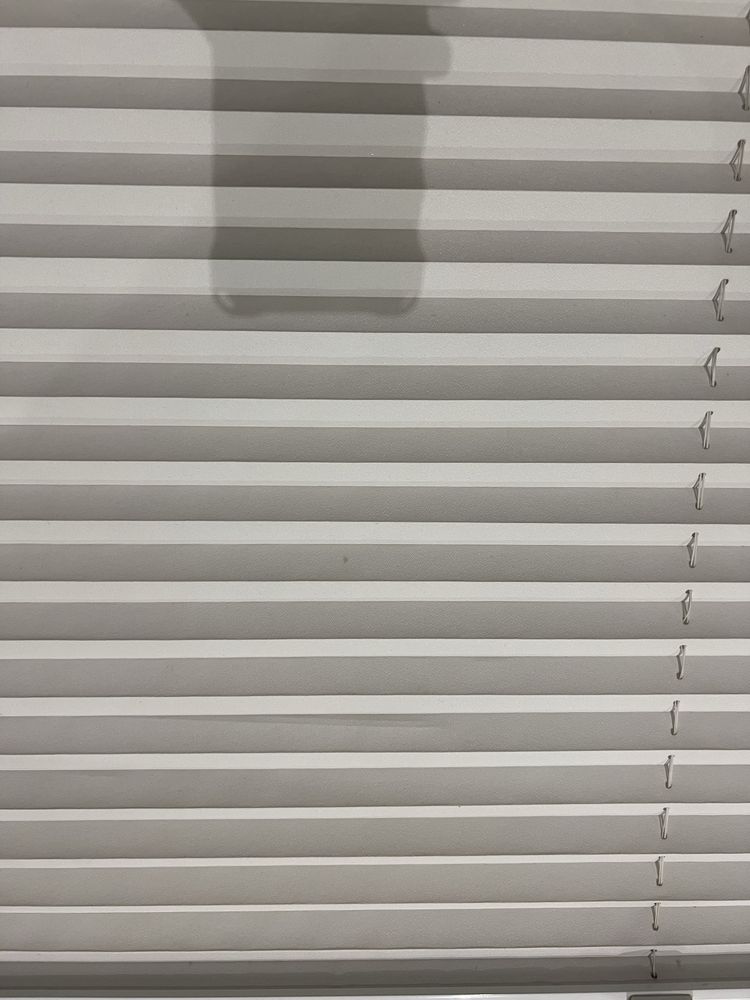 Żaluzje plisowane plisy białe 40 i 88 cm szerokości