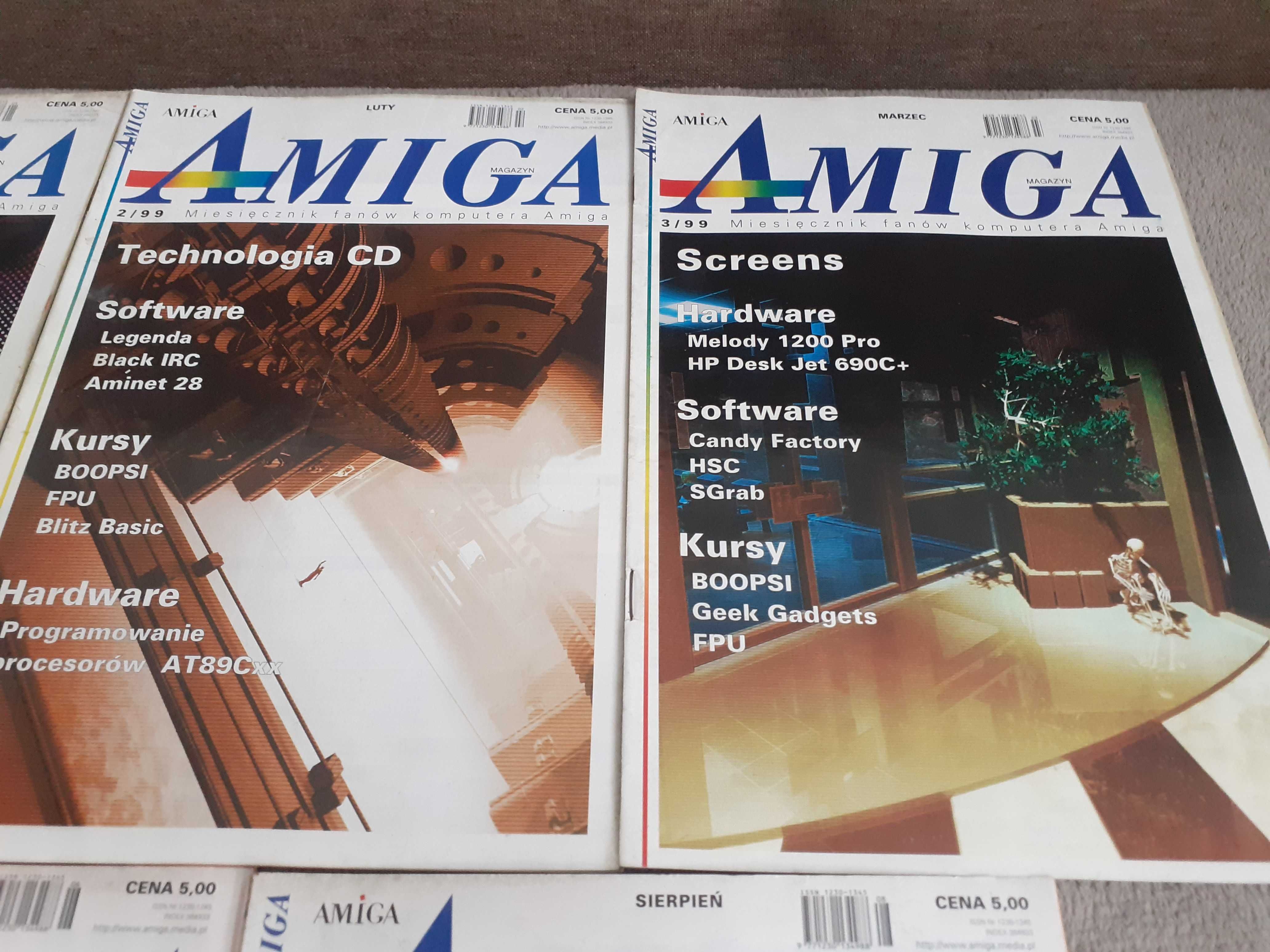 Amiga Magazyn ostatni rocznik 1999 5 egz.