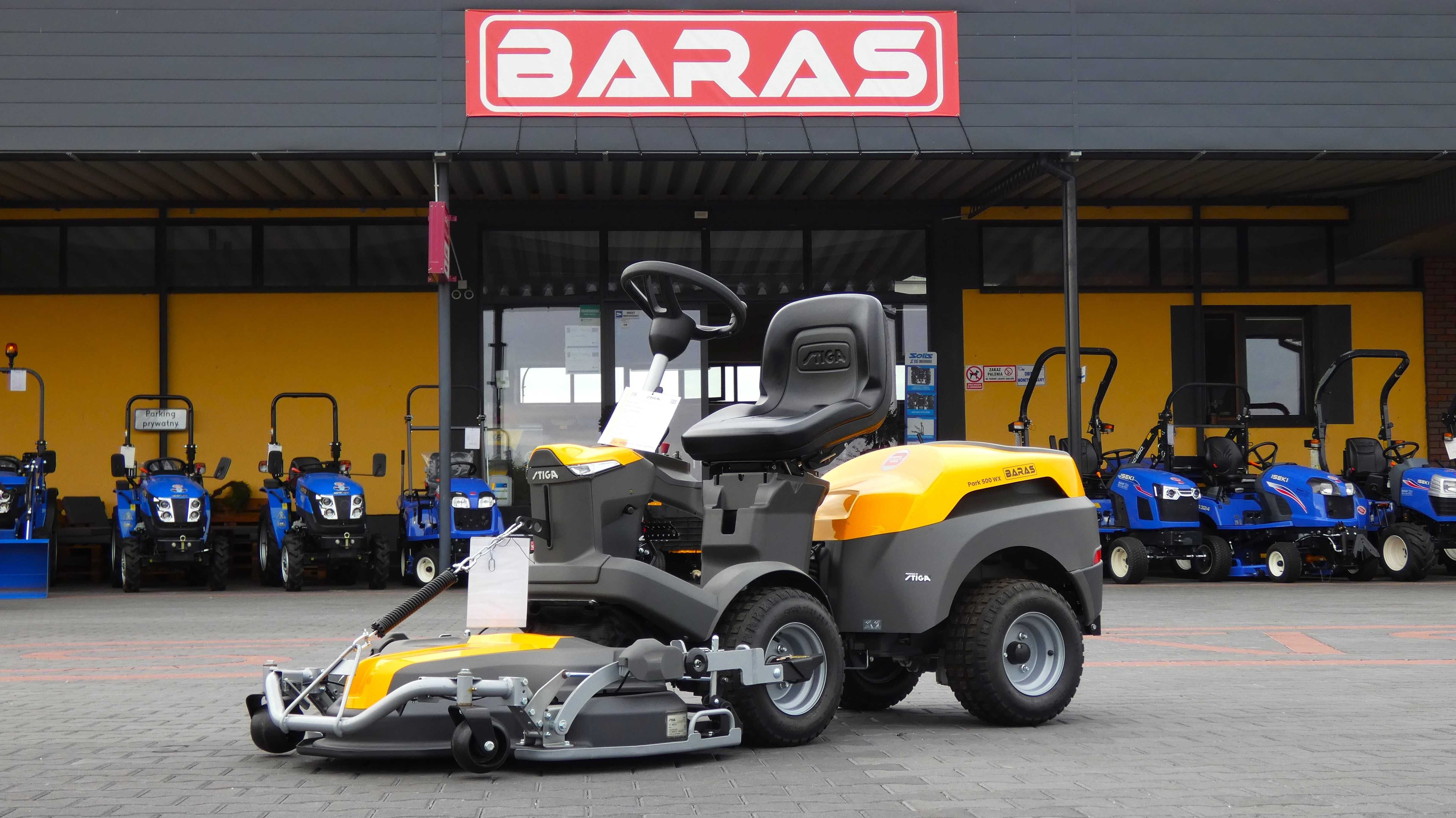 Traktor Stiga Park 500 WX 4x4 2 Cylindry Hydro + DECK 100Q - Baras