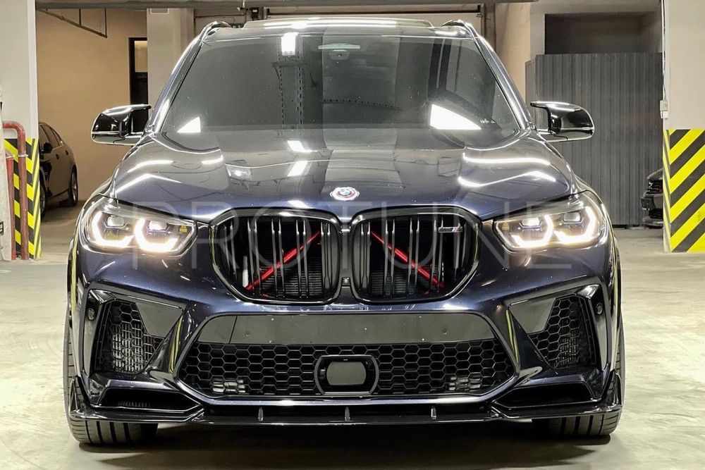 Обвес x5M Paradigma G05 F95 губа лезвия накладка диффузор спойлер