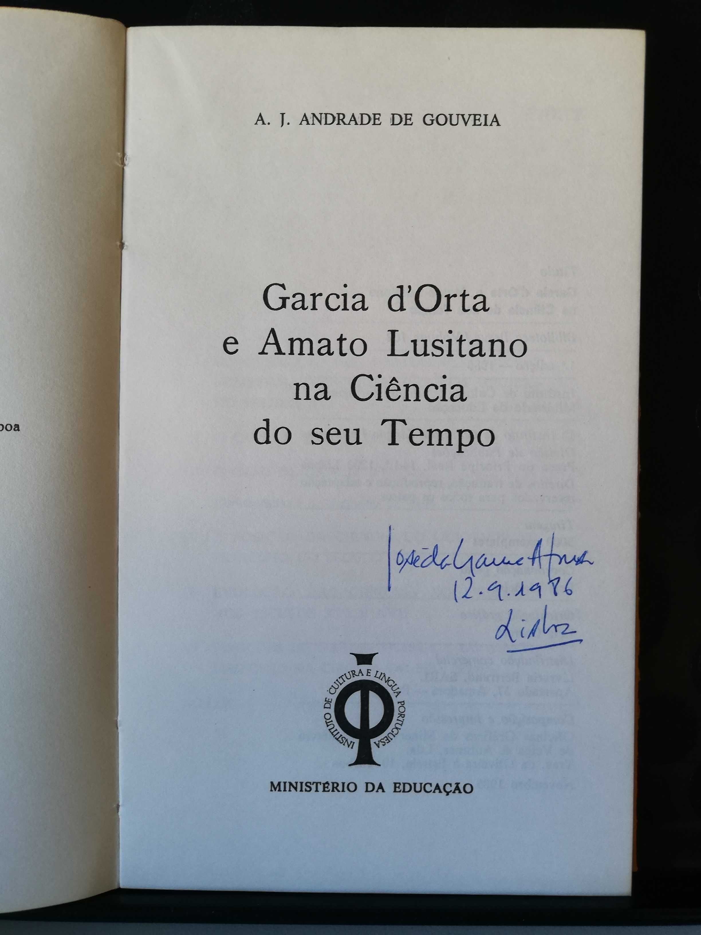 Garcia d'Orta e Amato Lusitano na ciência do seu tempo