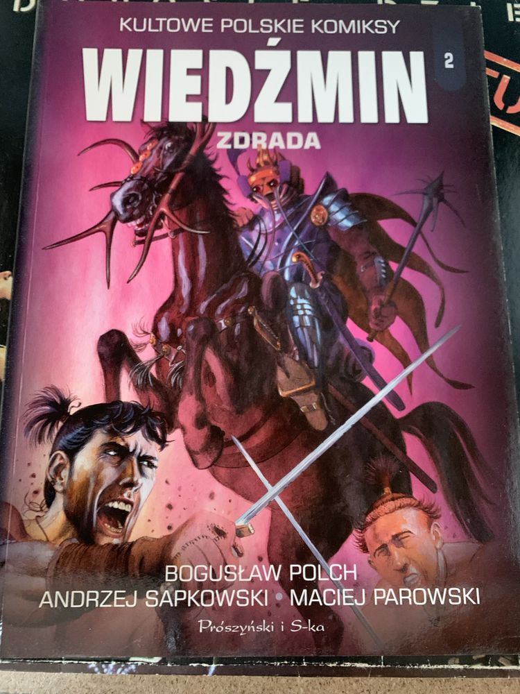 Wiedźmin komiks 2 Droga bez powrotu Kultowe Polskie Komiksy