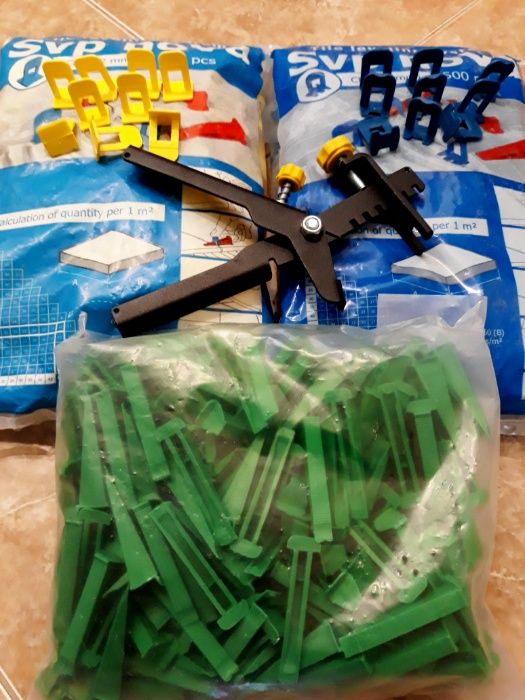 Svp Nova Система вирівнювання плитки (СВП) 1mm. 2mm.