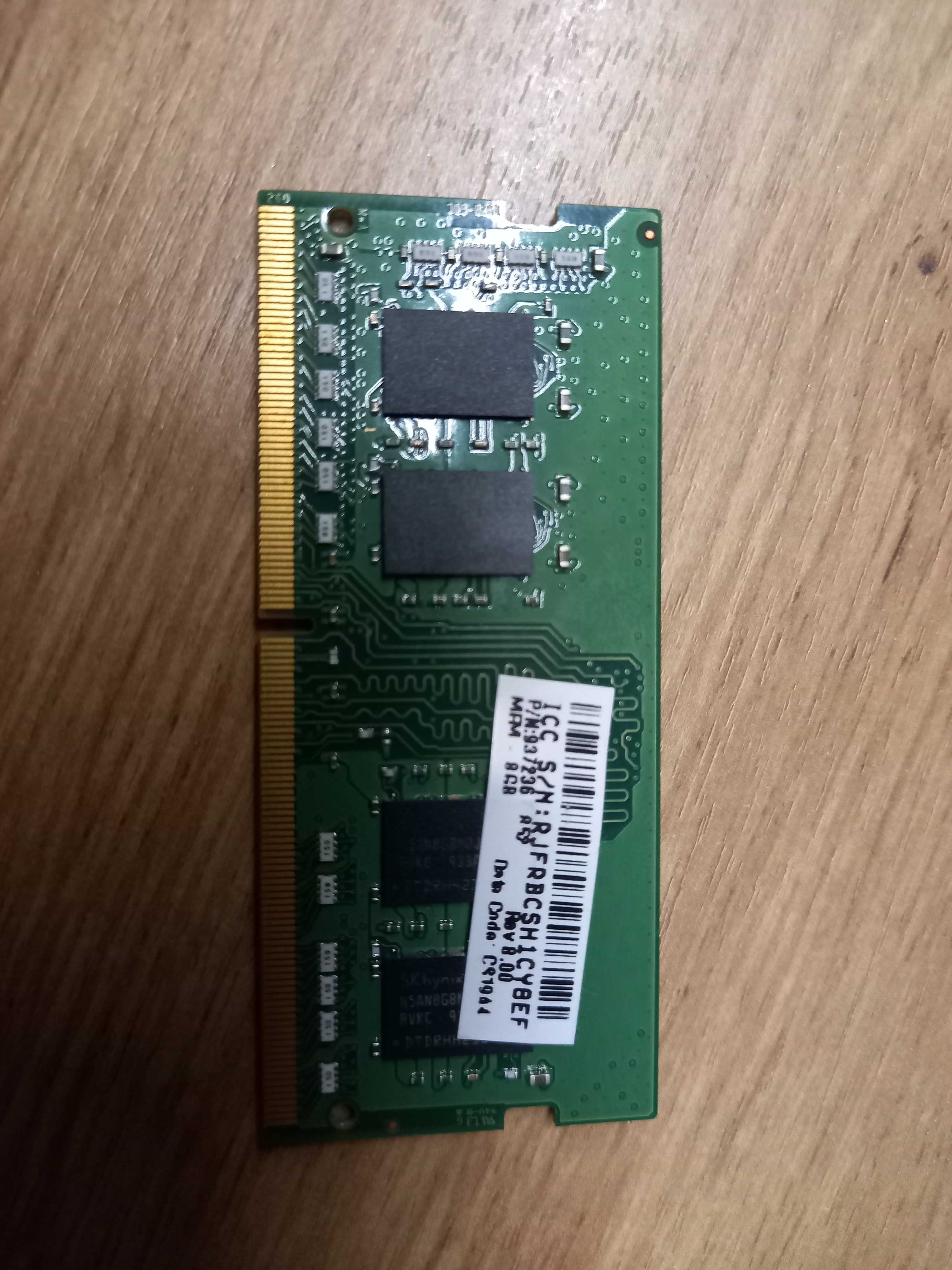 Pamięć RAM DDR4 SK Hynix 2666V HMA81GS6DJR8N-VK N0 AC 8 GB