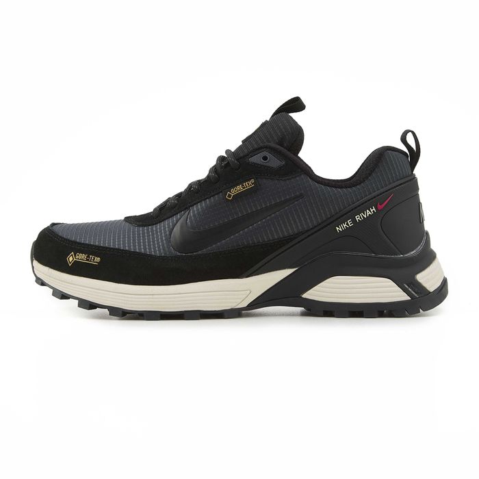 Чоловічі зимові кросівки Nike Rivah GTX Black Dark на хутрі Nik206