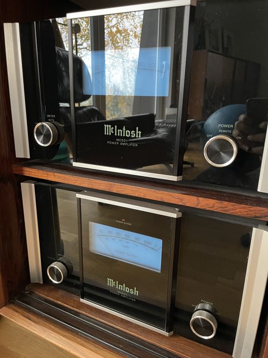 Wzmacniacze McIntosh MC501