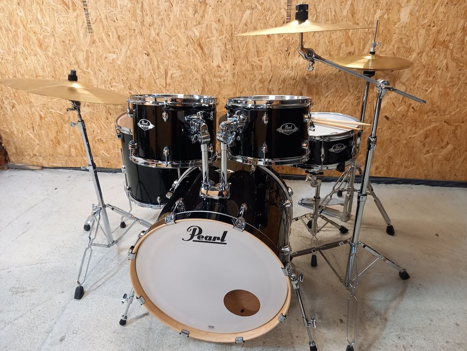 Perkusja Pearl Export Series,  Talerze Sabian + Hardware