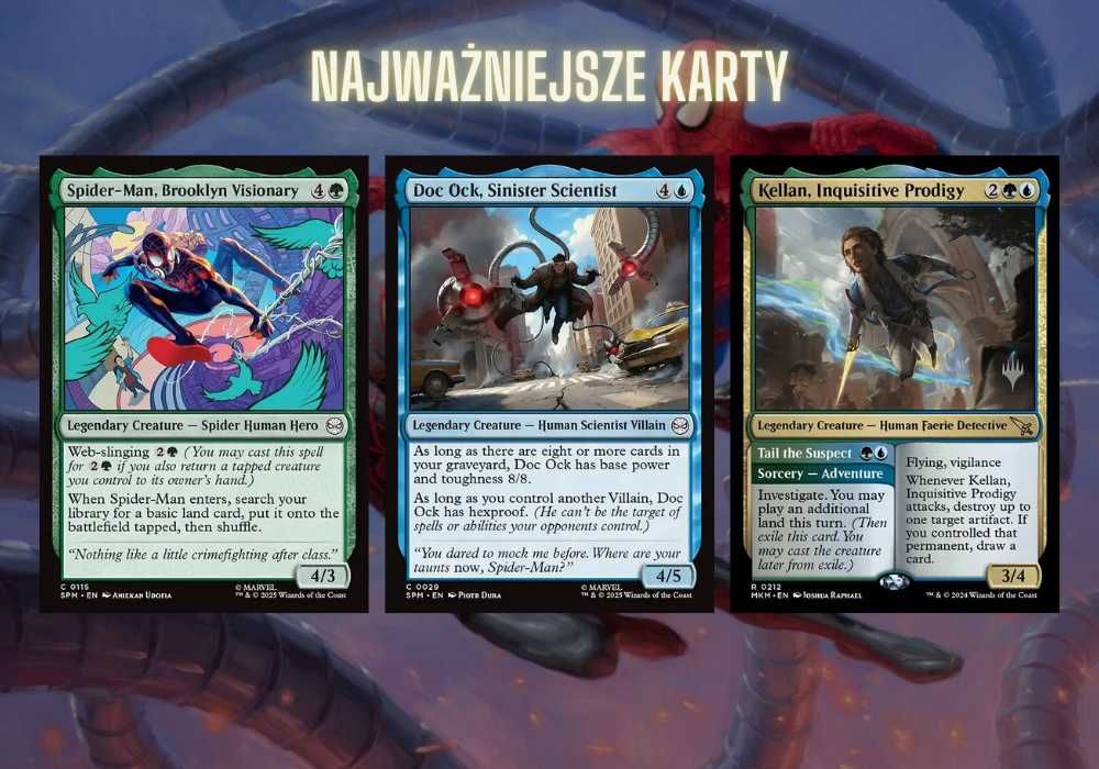 Magic the Gathering Commander | Marvel Spider-Man Jackal Genius