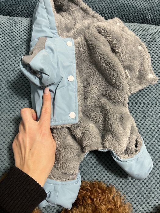 Куртка зимова непромокаюча для собак маленьких порід