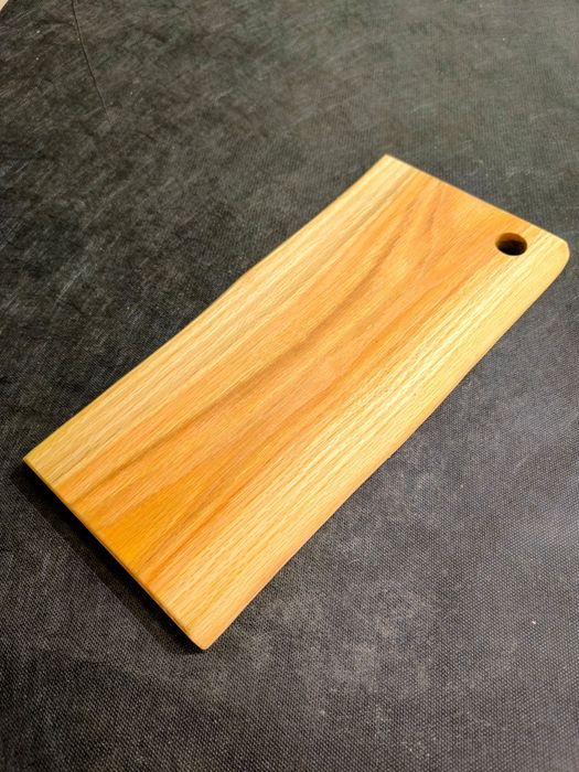 Deska dębowa lita 40x20x2cm - do krojenia serwowania posiłków HANDMADE