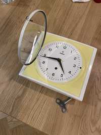 Zegar ceramiczny vintage nakręcany Junghans