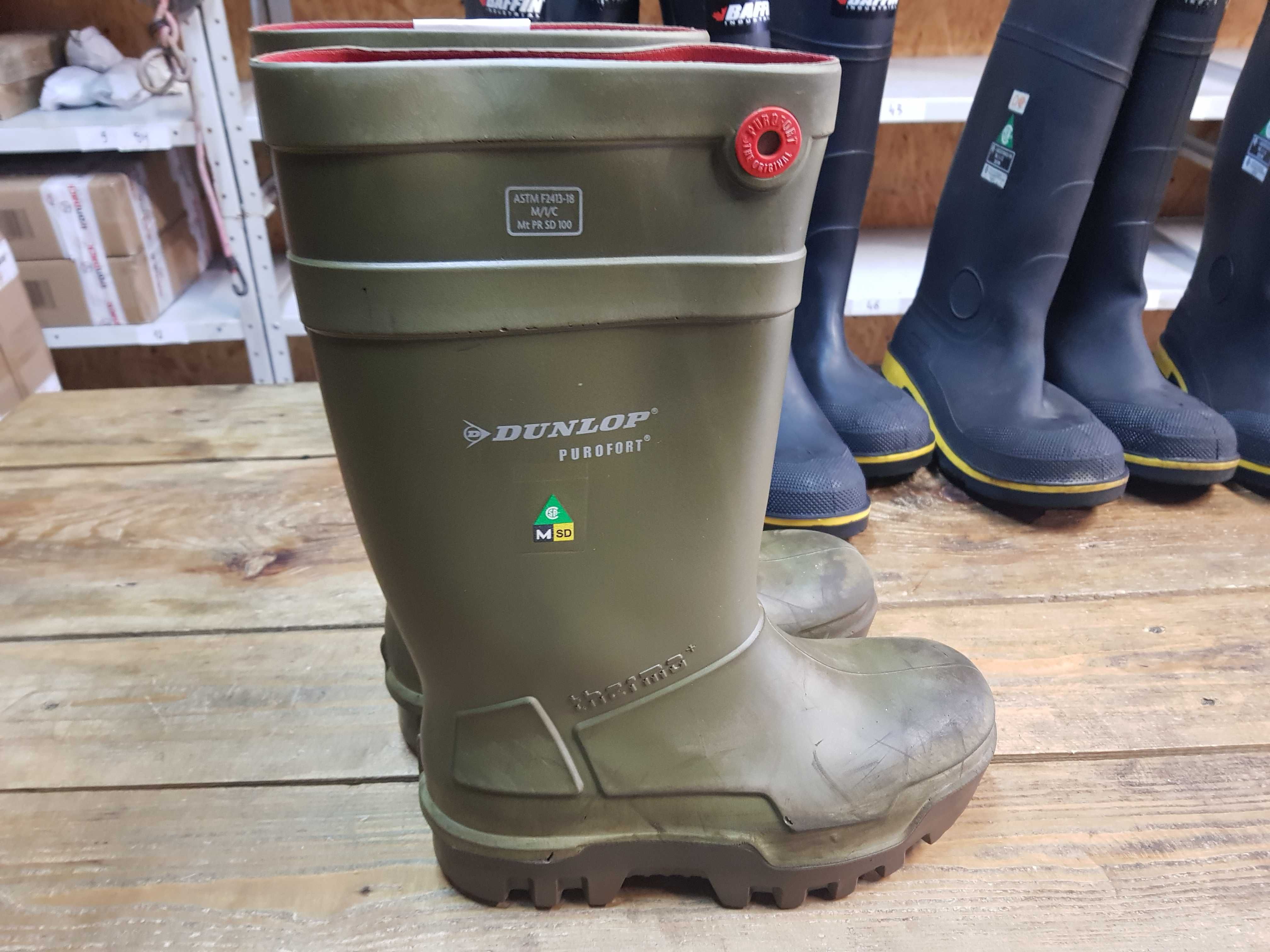 Kalosze robocze DUNLOP rozm 41 wkł 27 cm