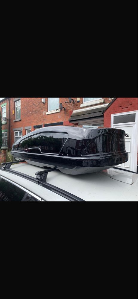 Bagaznik box dachowy halfords raz uzyty