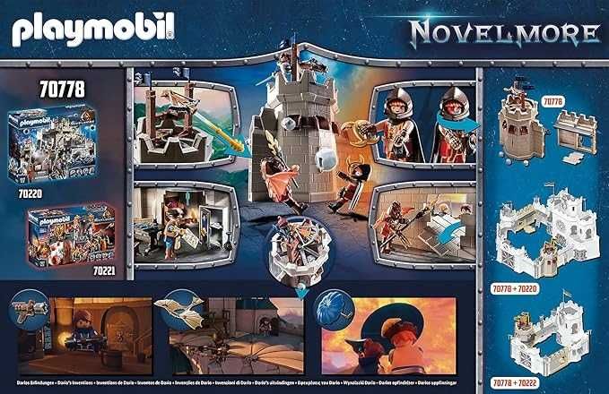 Playmobil Novelmore 70220 Duży zamek BRAKI W ZESTAWIE