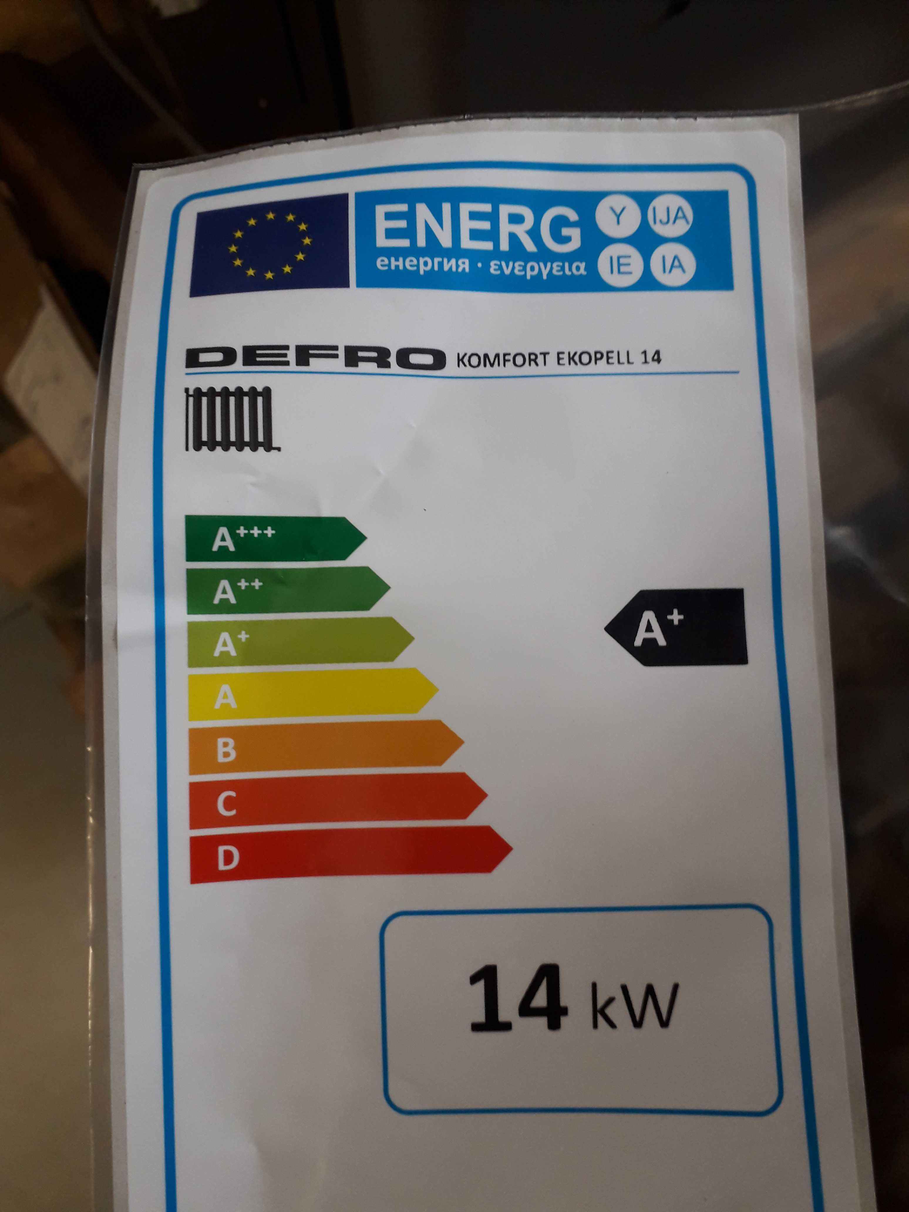 Kocioł DEFRO Komfort Ekopell na pellet 14kW