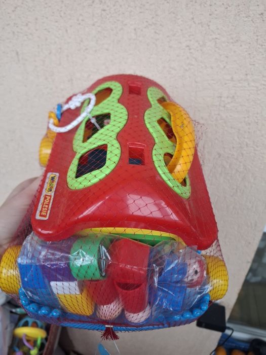 Диво Пірамідка 3 в 1 Качечка Limo Toy, Молоточок, Дім сортер