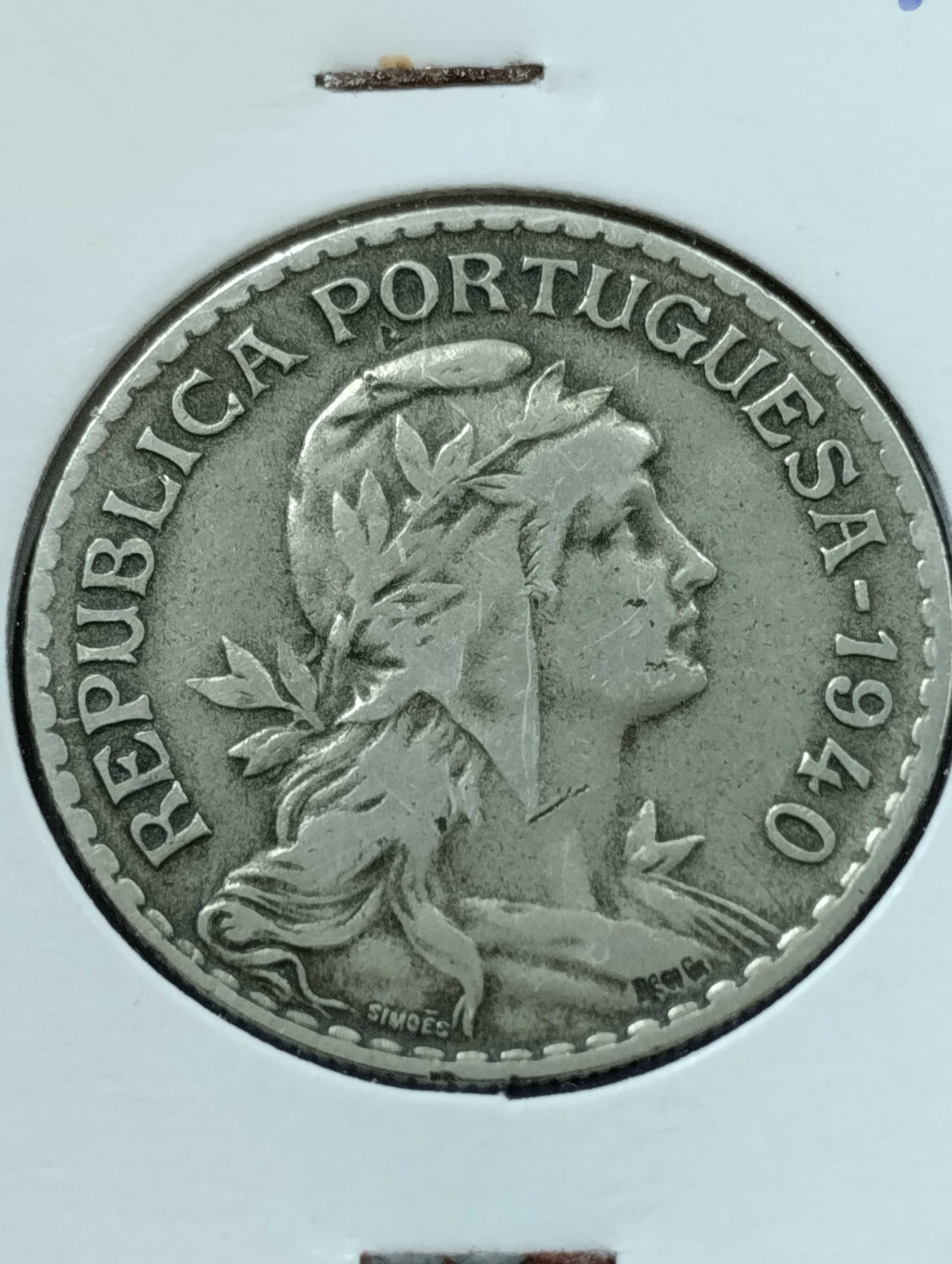 Moeda de 1 escudo de 1940