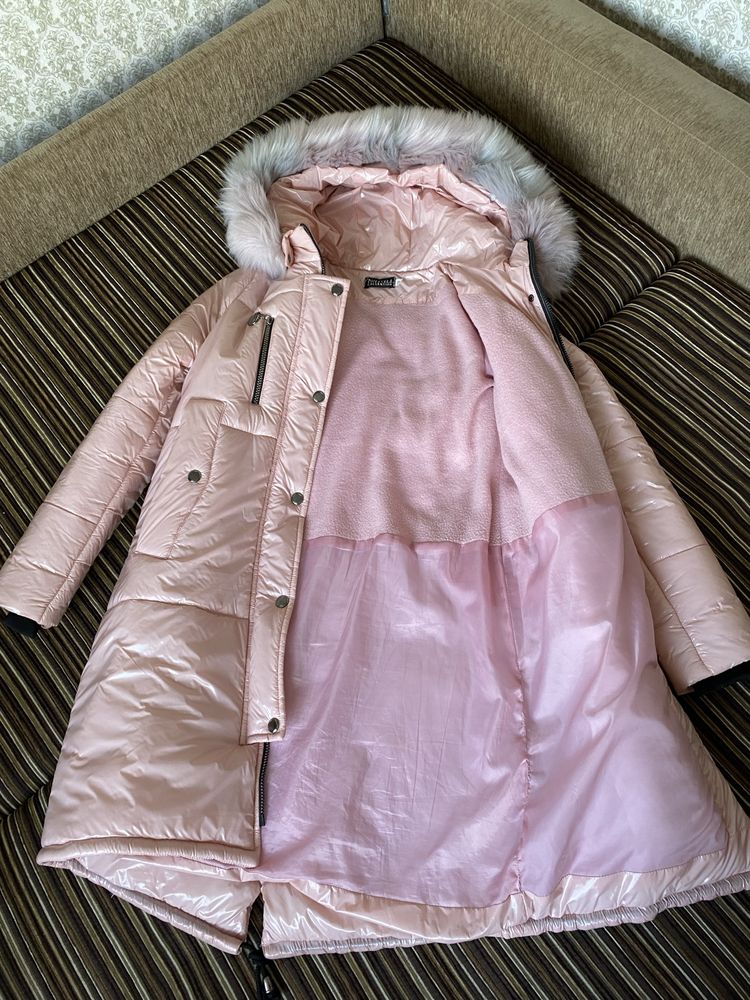 пальто для дівчинки зимове